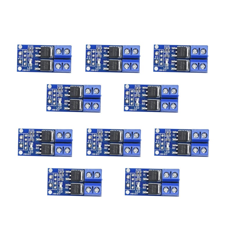 Teyleten Robot وحدة تحكم محرك DC Teyleten 5V-36V 15A كحد أقصى 30A 400W مزدوجة عالية الطاقة MOSFET مفتاح تشغيل - Image 1